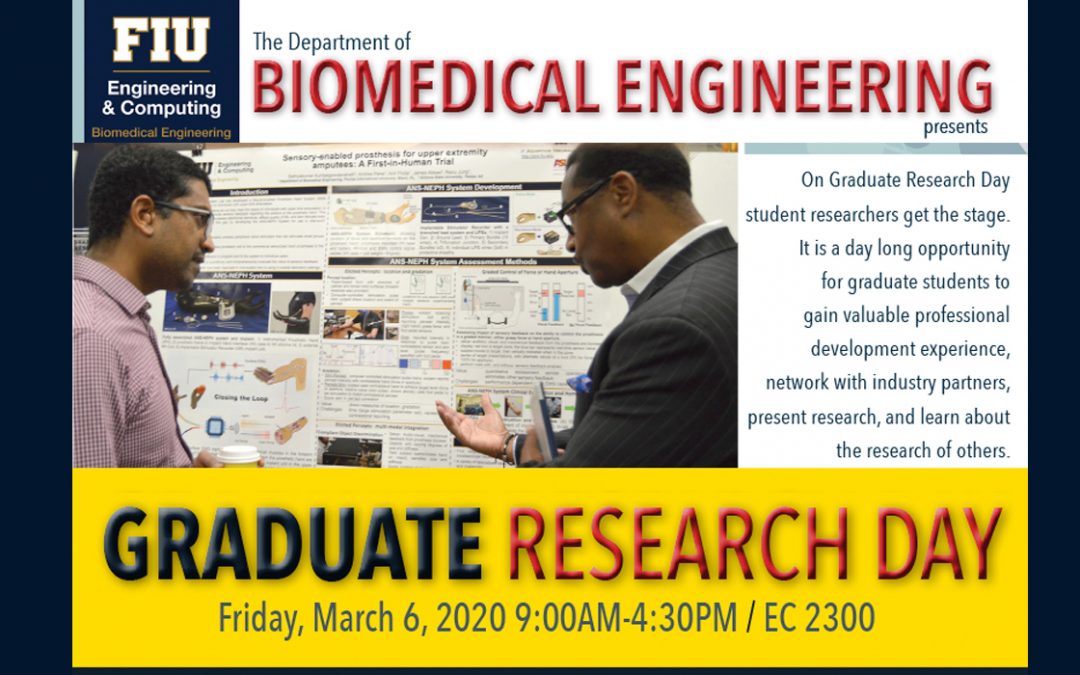Graduate Research Day Spring 2020