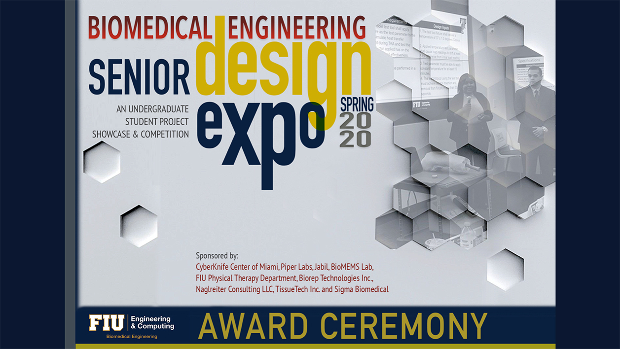 Senior Design Award Ceremony – Spring 2020 at FIU