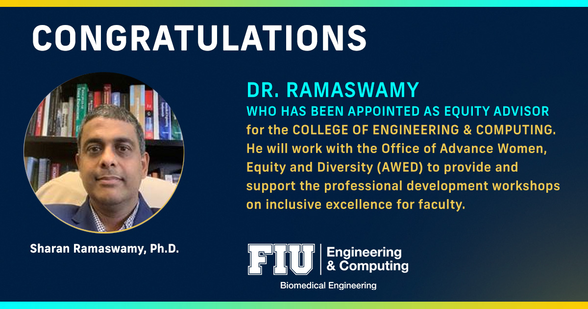 Equity Advisor Sharan Ramaswamy, Ph.D.