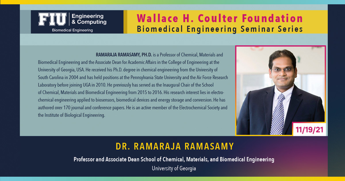 Dr. Ramaraja Ramasamy